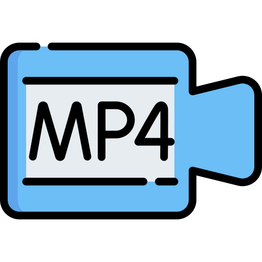 mp4 icono gratis