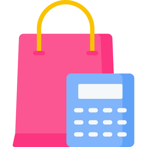 bolsa de compras grátis ícone
