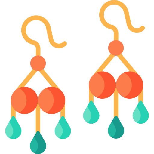 Earring Special Flat icon