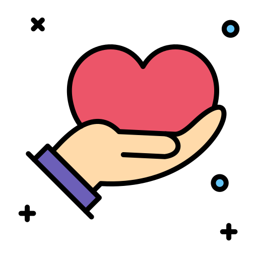 caridad icono gratis