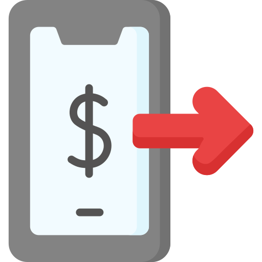 Mobile payment Special Flat icon