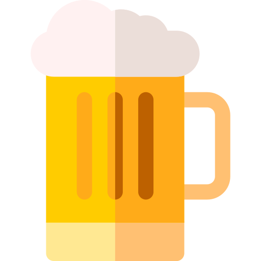 Beer Basic Rounded Flat icon