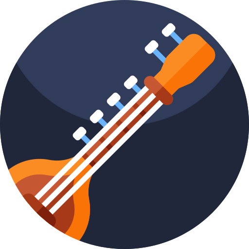 sitar icono gratis