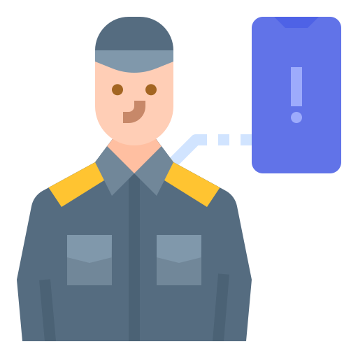 guardia de seguridad icono gratis