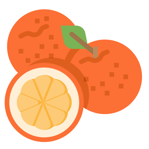 laranja grátis ícone