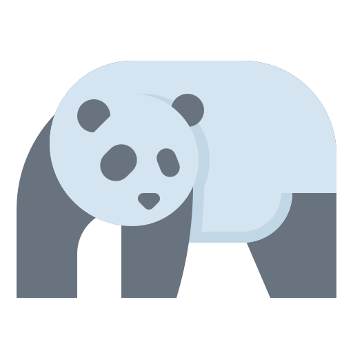 panda grátis ícone