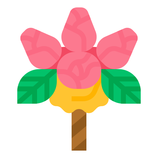 ramo de flores icono gratis