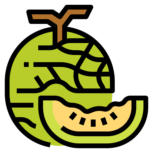 melon Icône gratuit melon Icône gratuit