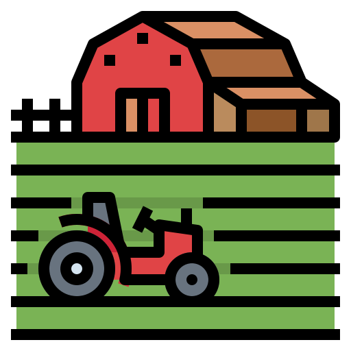 Tractors - Free farming and gardening icons