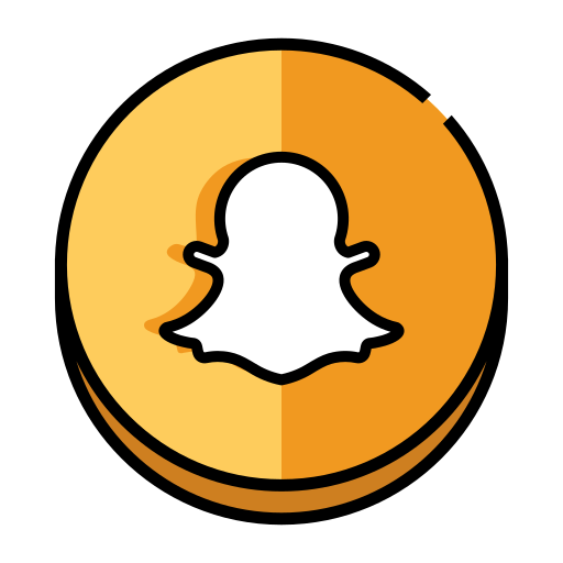 Free Snapchat Logo Icon - Download in Glyph Style