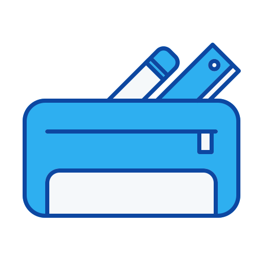 Pencil box - free icon