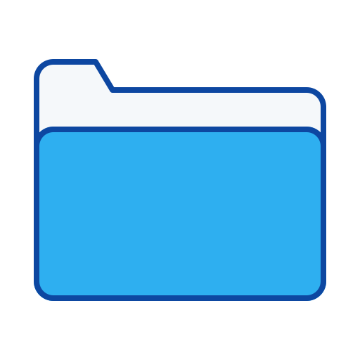 Folder Generic Outline Color icon