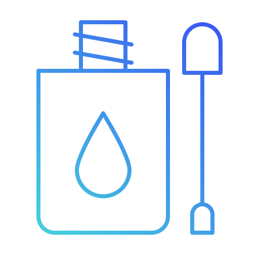 líquido corrector icono gratis