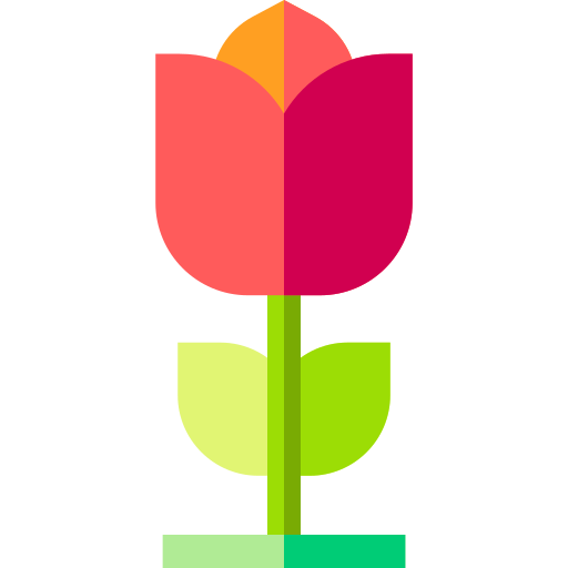 Flower Basic Straight Flat icon