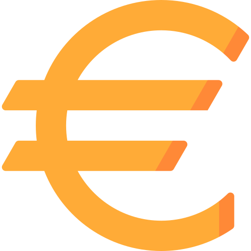 euro icono gratis