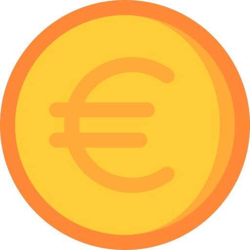 euro icono gratis