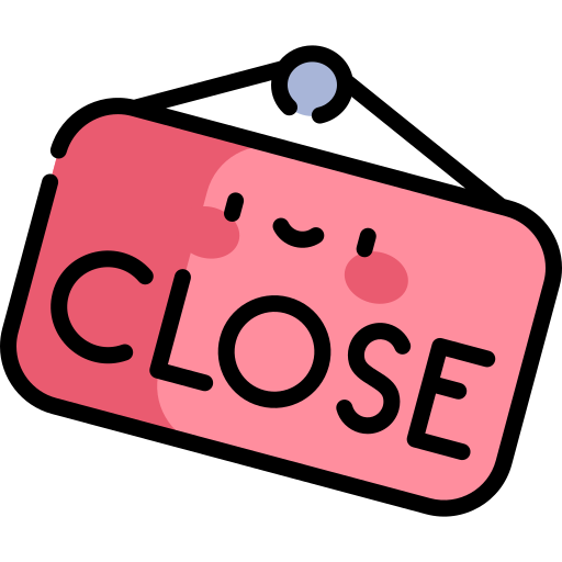 닫기 무료 아이콘