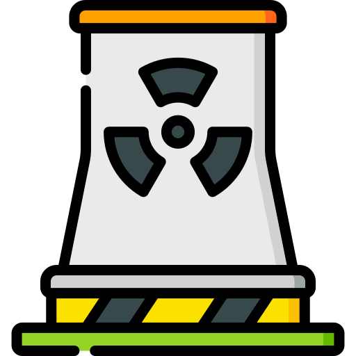 planta nuclear icono gratis