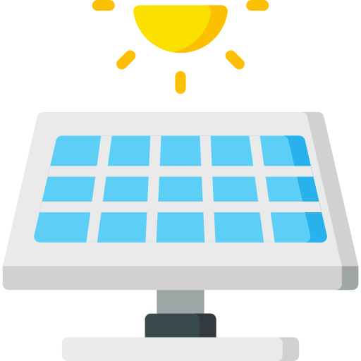 panel solar icono gratis