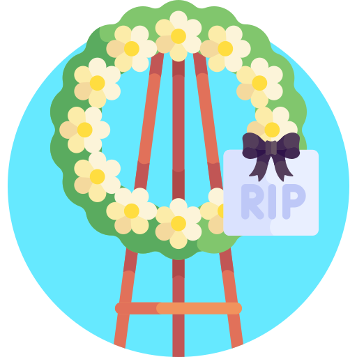 ramo de flores icono gratis