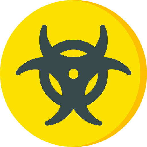 signe de danger biologique png