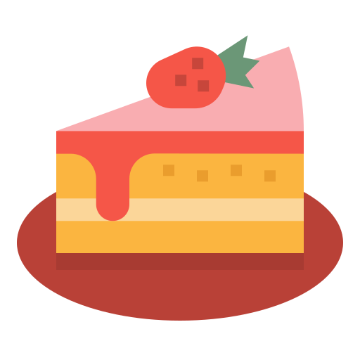 Watercolor strawberry cake. Illustration AI Generative 23655546 PNG