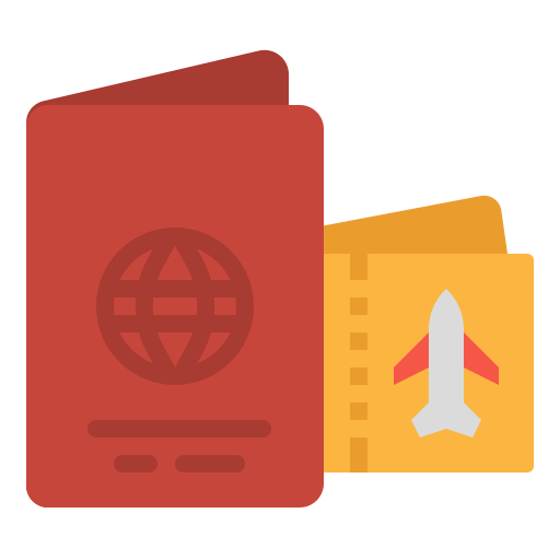 pasaporte icono gratis