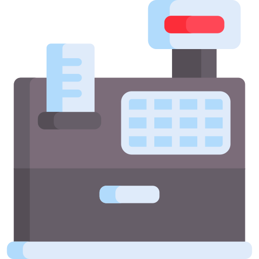 Cashier machine free icon Cashier machine free icon