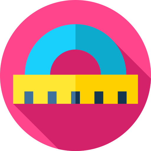 Protractor free icon