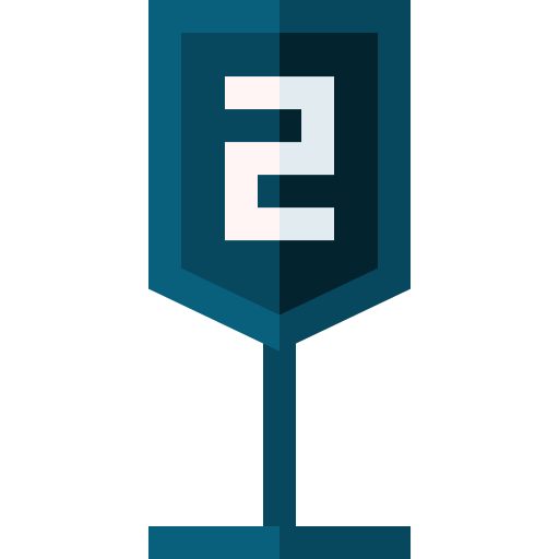 Down indicator free icon