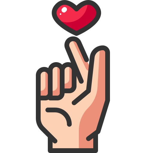 Hand - Free valentines day icons