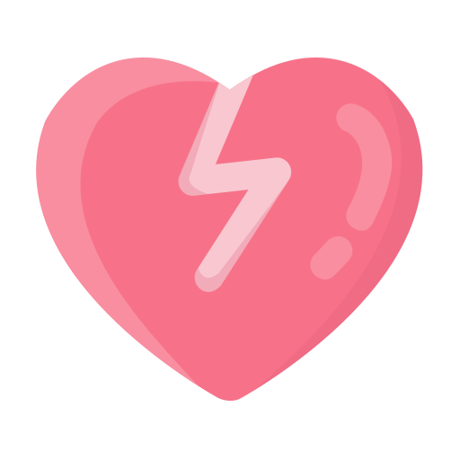 Broken heart Generic Flat icon