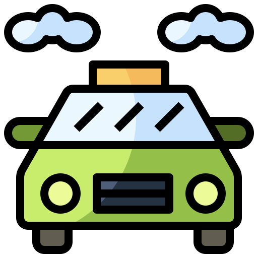 taxi Icône gratuit taxi Icône gratuit