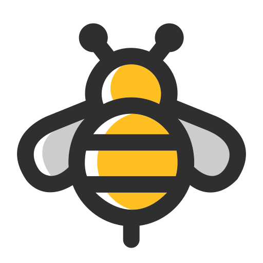 abeja icono gratis