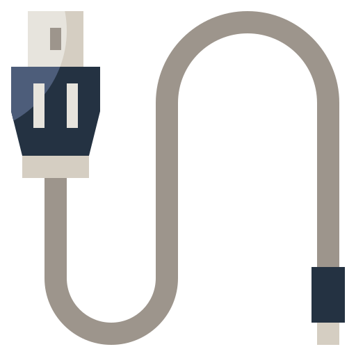 cable usb icono gratis