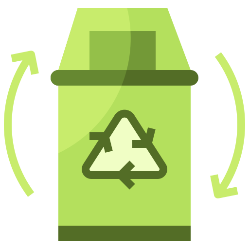 papelera de reciclaje icono gratis