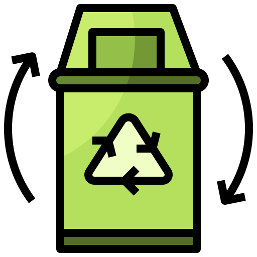 papelera de reciclaje icono gratis