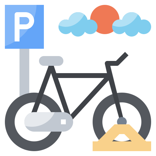 fahrradabstellplatz kostenlos Icon