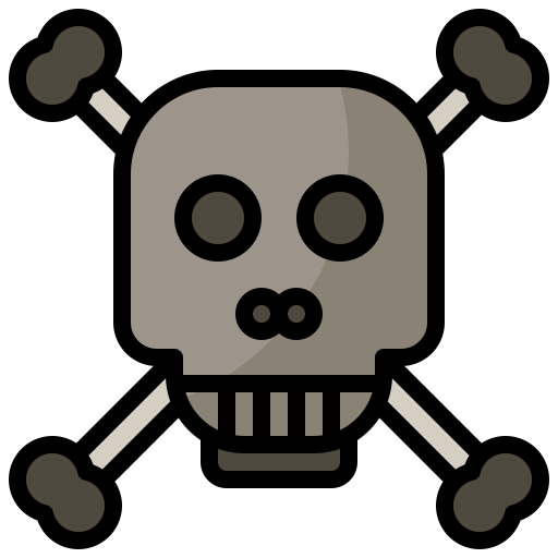 Skull free icon