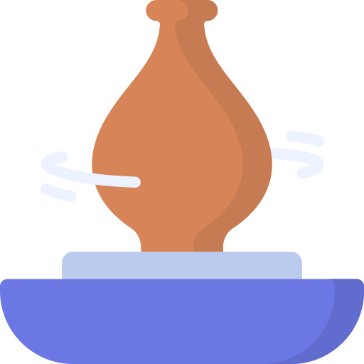 cerámica icono gratis