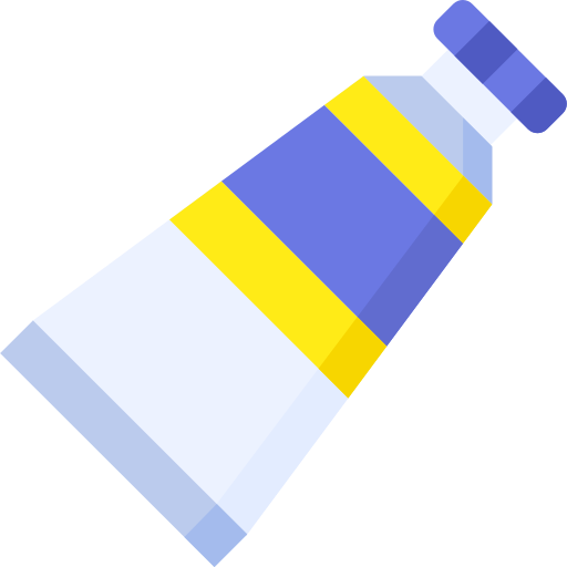 tubo de pintura icono gratis