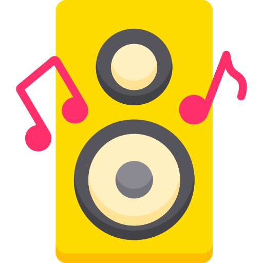 altavoz icono gratis