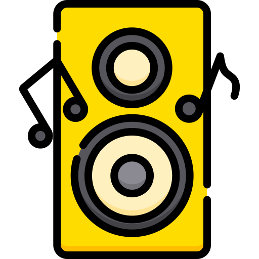 altavoz icono gratis