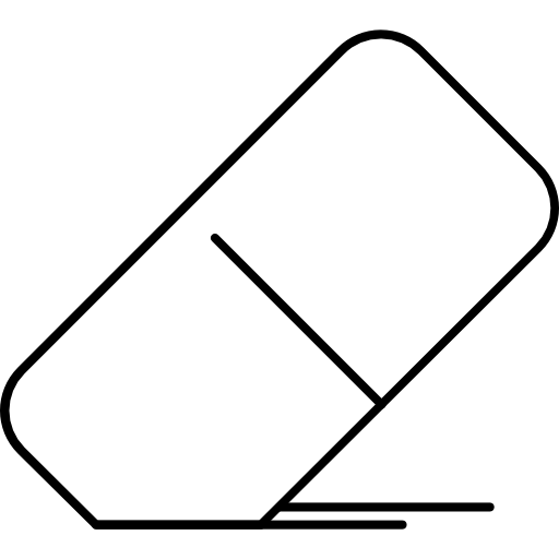 Eraser free icon