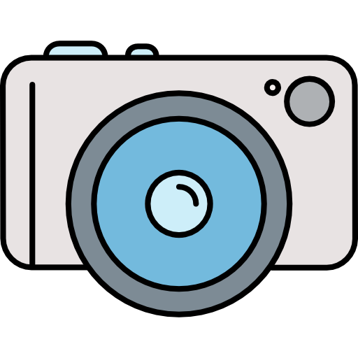 Photo camera Icons Responsive Color 128px icon