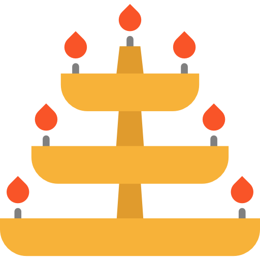 candelabro icono gratis