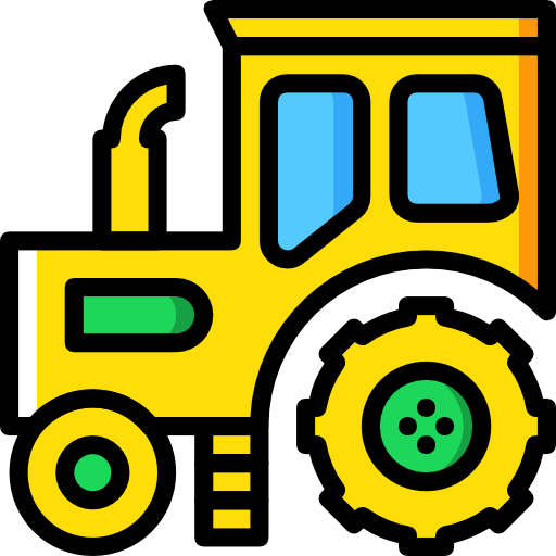 tractor icono gratis