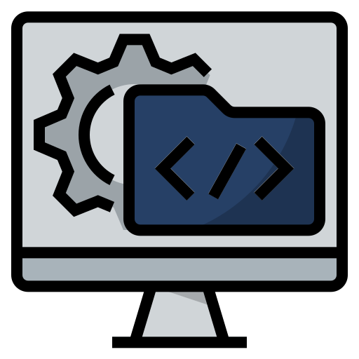 desarrollo de software icono gratis