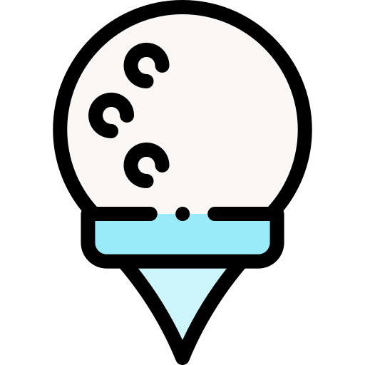 Golf ball free icon