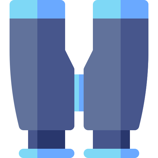 Binocular free icon